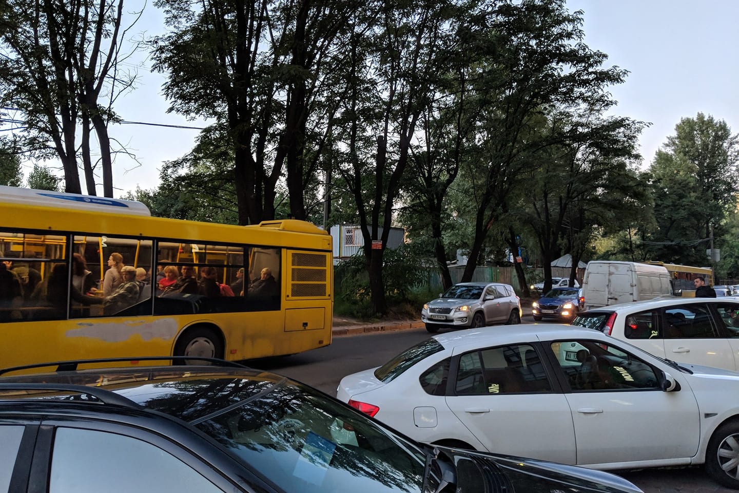 Bus in Kyiv