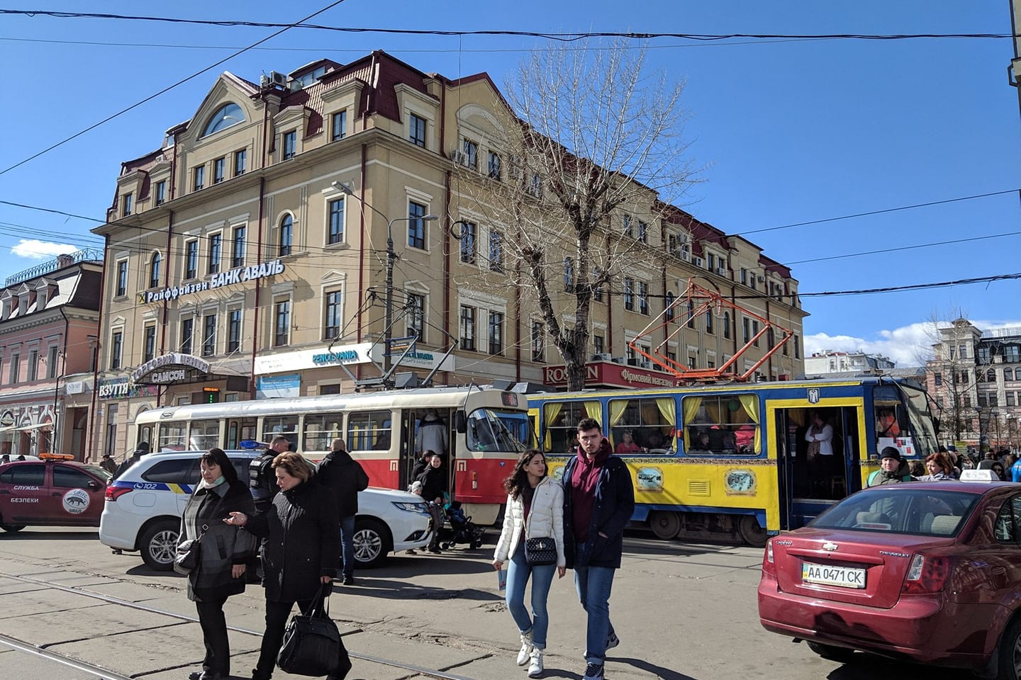 Trams in Kyiv