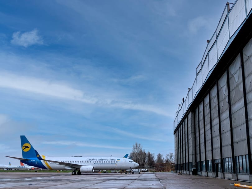 Ukrainian Airlines Hangar Tour