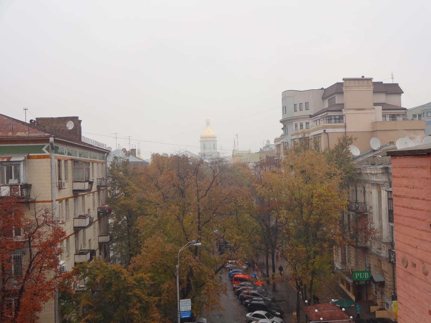 View from Golden Gate, Kyiv