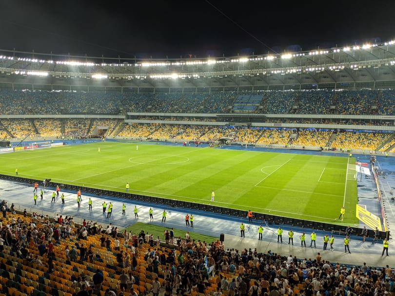 Football at Olympic Stadium Kyiv