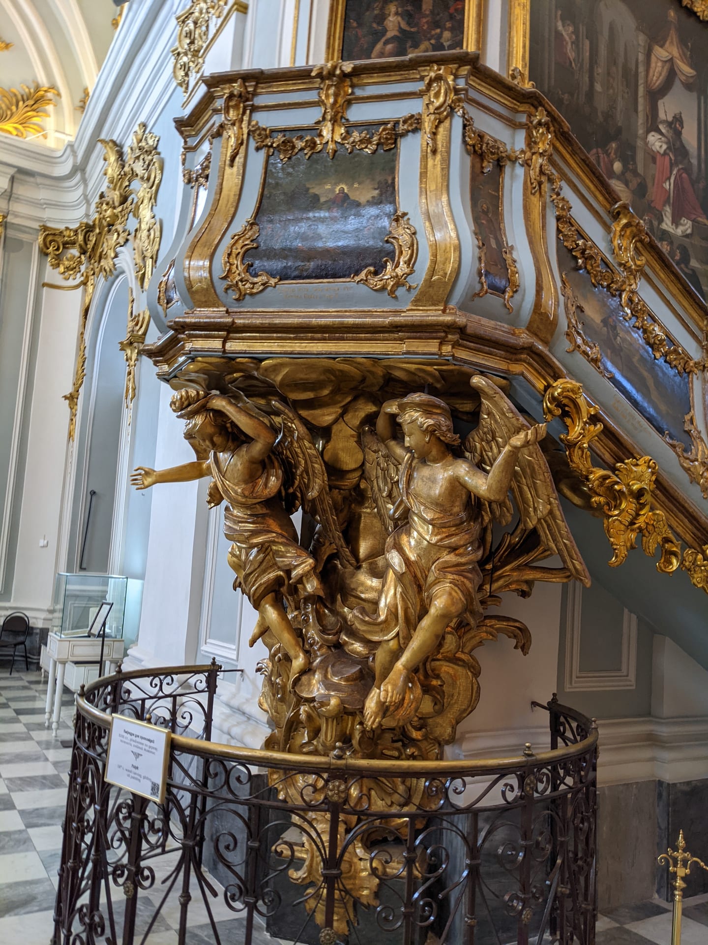 St. Andrew's Church Pulpit, Kyiv