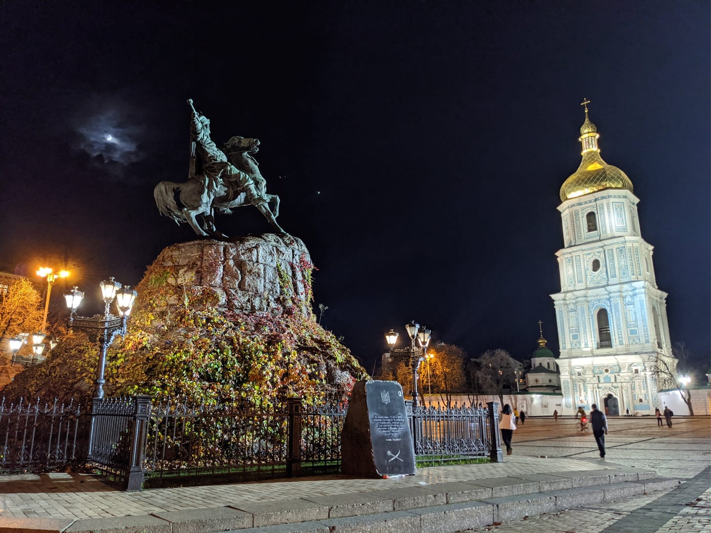 St. Sophias’ Cathedral at Night