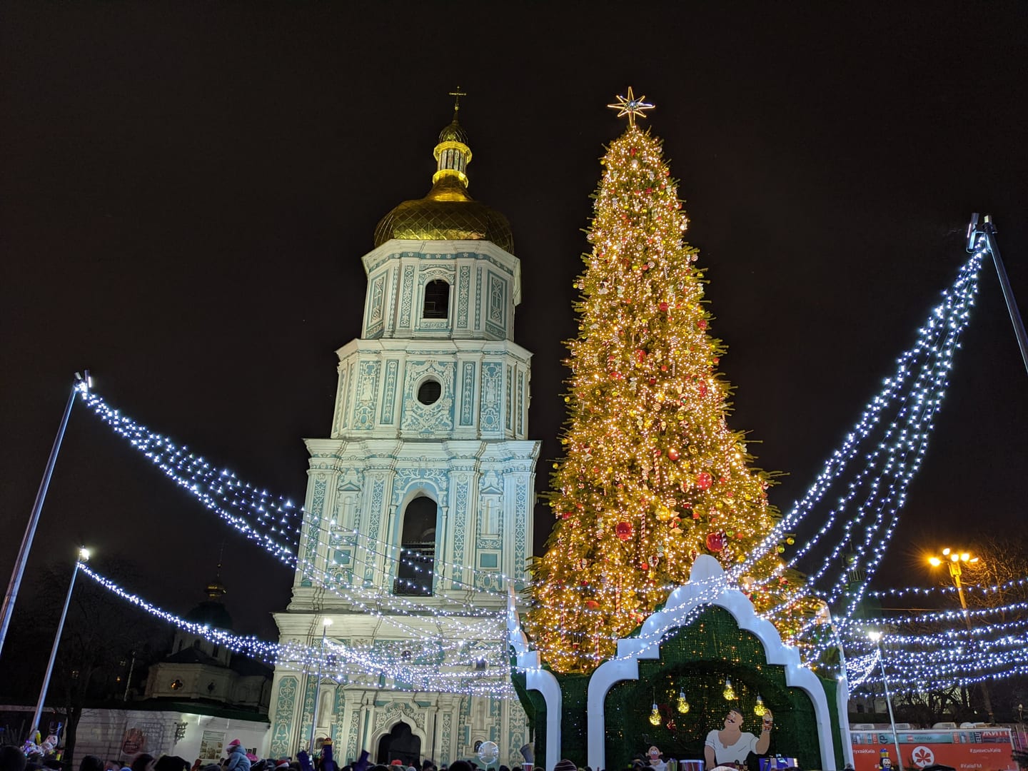 St. Sophias’ Cathedral at Christmas