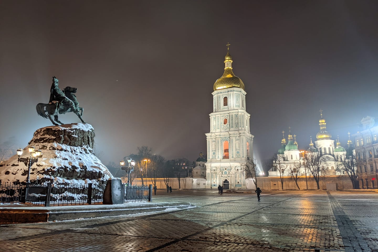 St. Sophias’ Cathedral at Night