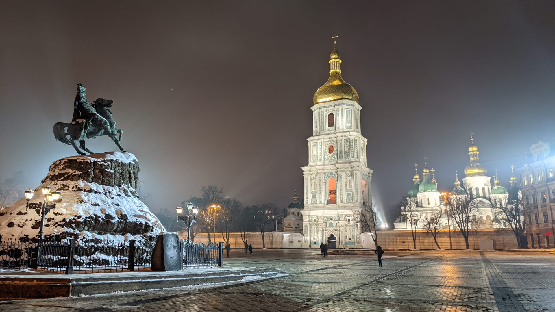 St. Sophias’ Cathedral at Night
