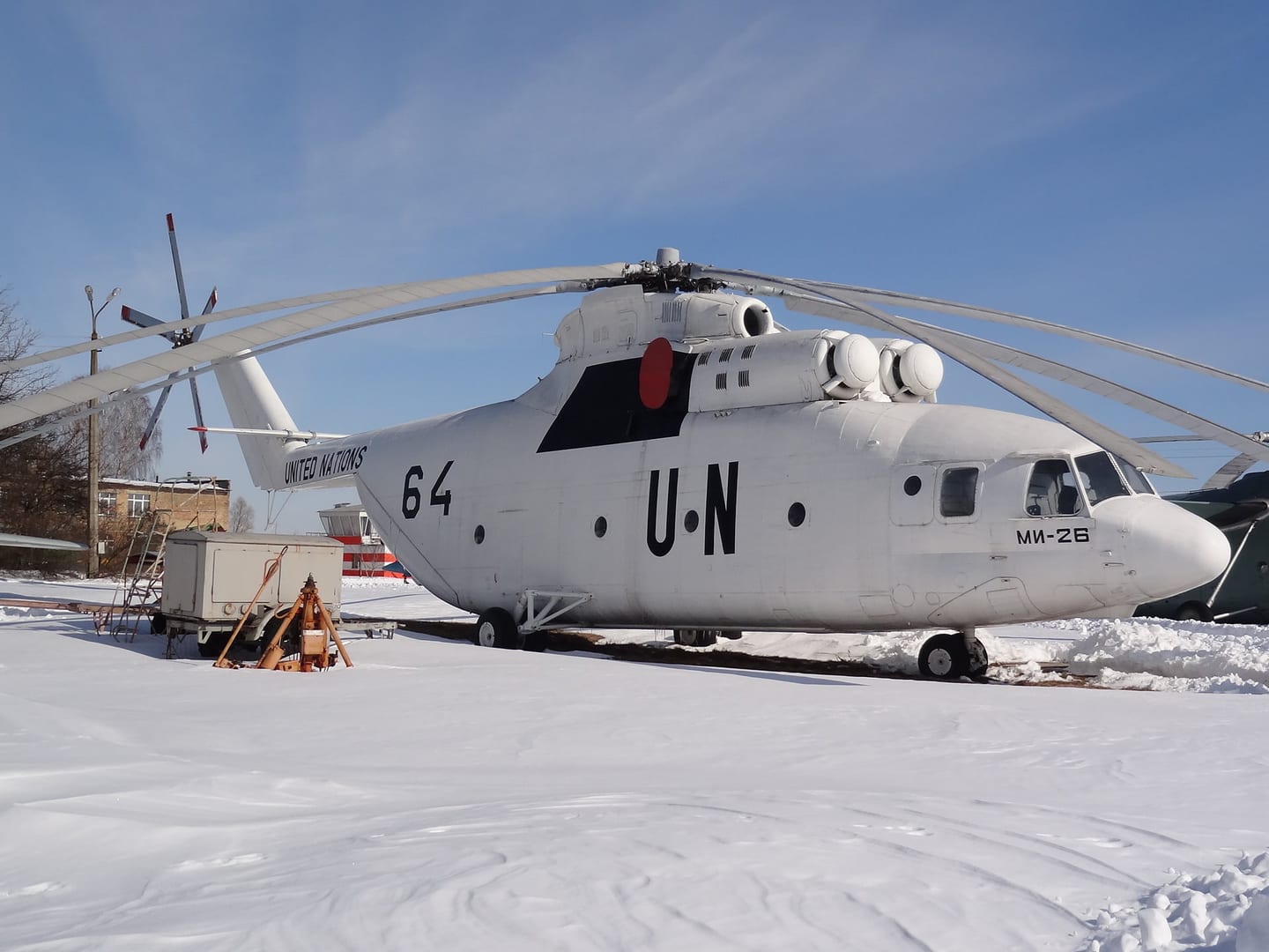 UN Helicopter at Kyiv State Aviation Museum
