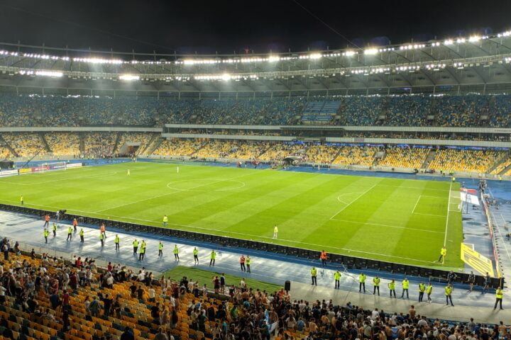 Football at Olympic Stadium Kyiv