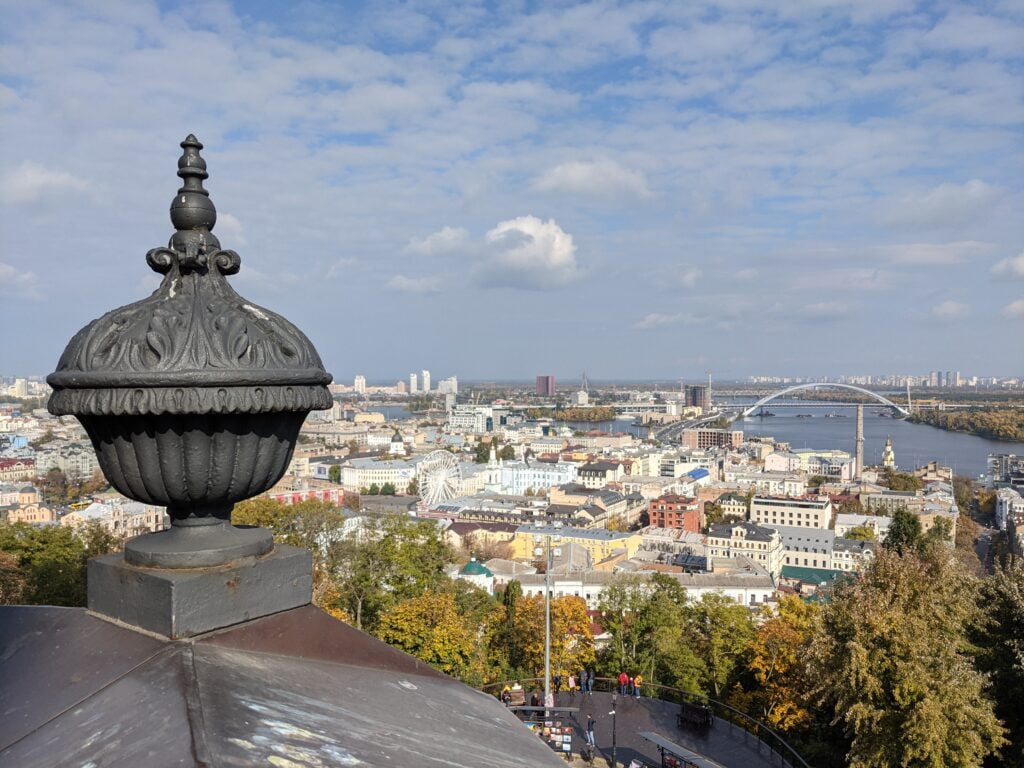 View from St. Andrew's Church, Kyiv
